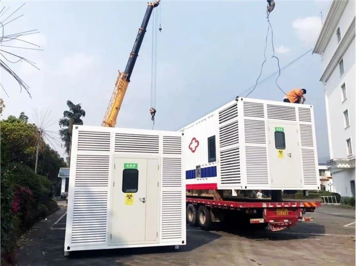 Constant Temperature And Humidity Mobile Laboratory 40HC Container